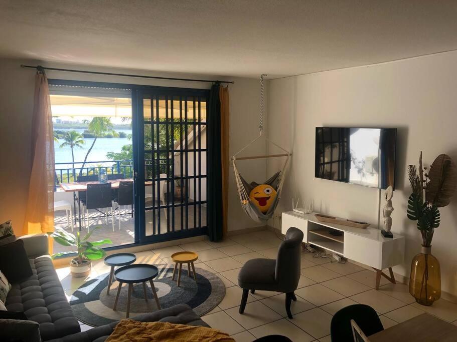 Apt 2 Chambres Vue Lagon Sandy Ground Ngoại thất bức ảnh